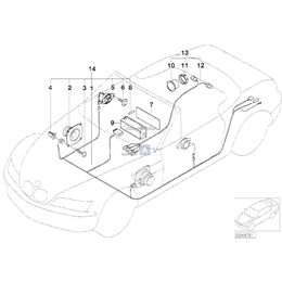 Oryginał BMW - 61108407930