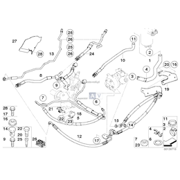 Dla samochodów z Dynamic Drive, Przewód ssący - 32416762656