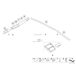 Oryginał BMW - 51167898825