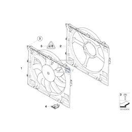 Osłona wentylatora - 17112283407