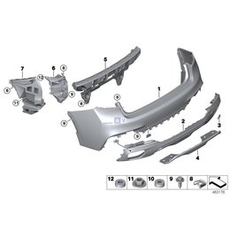 Oryginał BMW - 41007451039