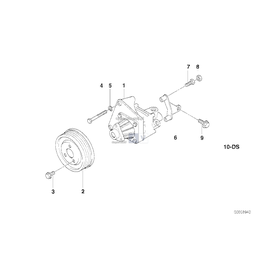 Komplet uszcz. pompy wspom. ukł. kier - 32411137707