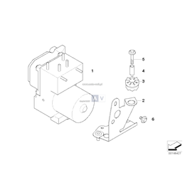 Wspornik agregatu hydraulicznego - 34511165150