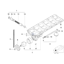 Przewód ssący BMW E38 728i produkowane od 1998-09 do 2000-01 - 11411432735