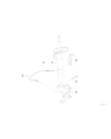 Uchwyt przew. ABS/BVA prawy - 31181182258