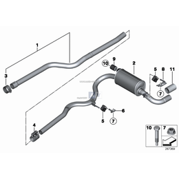 Oryginał BMW - 18308572851