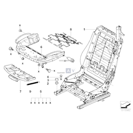 Oryginał BMW - 52109118179