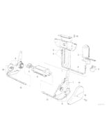 Mechanizm rozkł. fotela, elektr., prawy - 52101889414