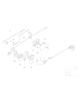Kabel minus akumulatora - 61126903194