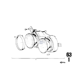 Oryginał BMW - 63121360207