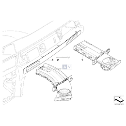 Listwa dekoracyjna uchwytu na napoje - 51458033736
