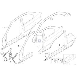 Oryginał BMW - 41217013047