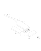 Podłokietnik środkowy - 51168027299