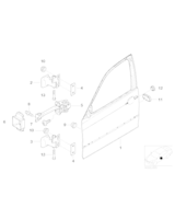 Ogranicznik drzwi - 51218265545