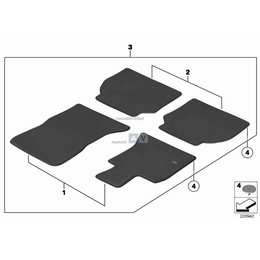 Kpl. dywan. podłog. Avenue tyln. - 51472155969