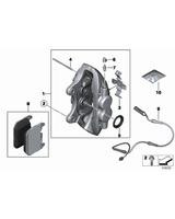 Klocki hamulcowe przód Performance BMW F30 F31 F32 F33 F34 F36 428i 435d 435i 328i 335i 340i - 34106859067