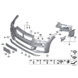 Oryginał BMW - 51117354768
