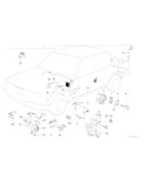 Sterownik autoalarmu - 65751386605