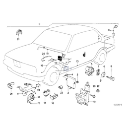Sterownik autoalarmu - 65751386605