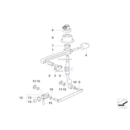 Drążek przełączający - 25111434611