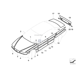 Oryginał BMW - 51148251861