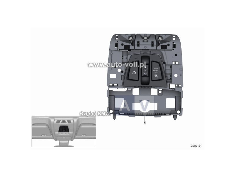 61319354378 Oryginał Bmw 61319354378 Części Oryginalne