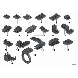 Uchwyt połączenia wtykowego - 61131383759