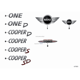 Oryginał BMW - 51147316703