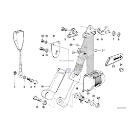 Uchwyt lewy - 72111859977