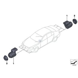 Oryginał BMW - 66206974890
