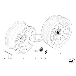 Oryginał BMW - 36116762000