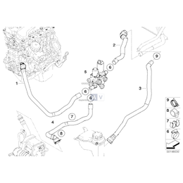 Oryginał BMW - 64126953090