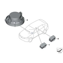 Oryginał BMW - 84109298589