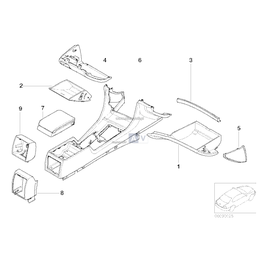 Mocowanie monitora z tyłu - 65508020661