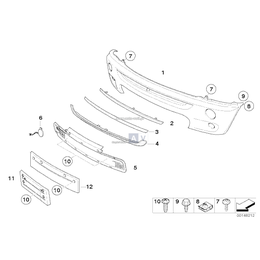 Osłona ucha holowniczego - 51117069328