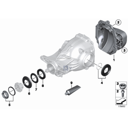 Tarcza przeciwpyłowa BMW E38 E39 E38 E53 E60 E70 E81 E90 F01 F10 F20 F30 G01 G20 G30 - 33121213903
