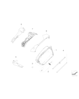 Osłona dna kufra, górna prawa, pasuje tylko do - 46547727390