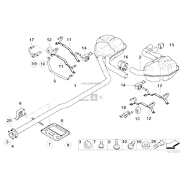 Rubber mounting - 18101174146