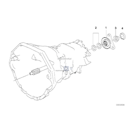 Nakrętka z kołnierzem - 23217501583