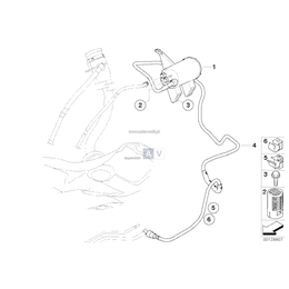 Oryginał BMW - 16136761701