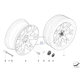 Oryginał BMW - 36110416343