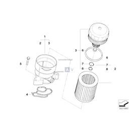 Oryginał BMW - 11427530668