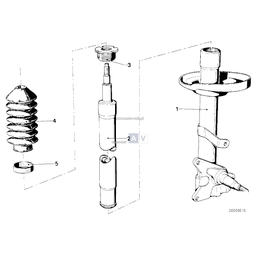 Wkład amortyzatora - 31321119106