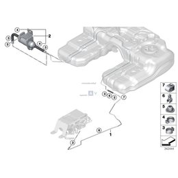 Oryginał BMW - 64126950312