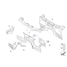 Oryginał BMW - 41117174301