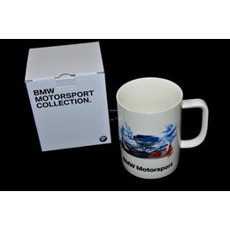 Kubek ceramiczny biały BMW Motorsport E30 E36 E46 E39 E38 E90 E87 E81 F01 E60 E65 F10 F30 F20 F21 X1 X3 X5 X6 - 80232446454