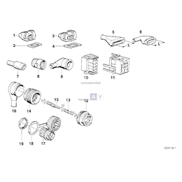 Obudowa wtyczki - 12521707283