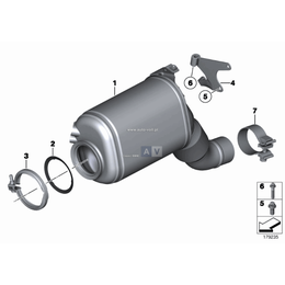 Oryginał BMW - 18307803853