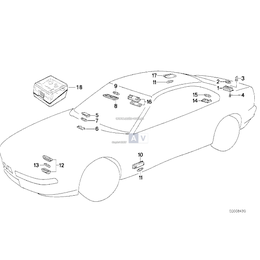 Lampka lusterka - 63311382086