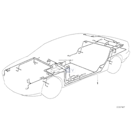 Główna wiązka przewodów - 61116911387